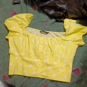 VOLUMINOUS POPLIN TOP